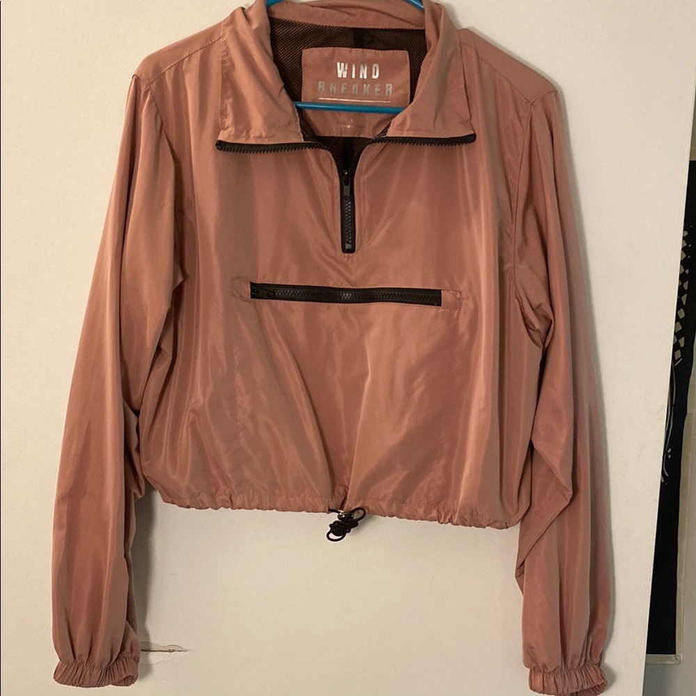 Women's Cropped Wind Breaker Jacket